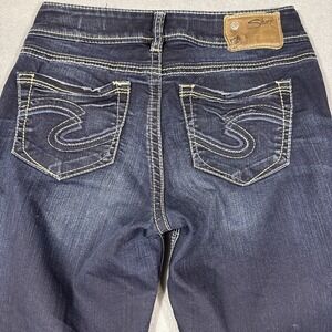 Silver Jeans Suki Mid Rise Slim Boot Cut Super Stretch Denim Women's 26X31